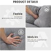 80.7''Modern Fabric Sofa Recliner Sofa for Living Room Armrest Cushioned Sofa - 4 of 4