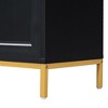 Okak 60" Large Coffee Bar Freestanding Storage for Kitchen, Cabinet Buffet Table with Acrylic Doors - 3 of 4