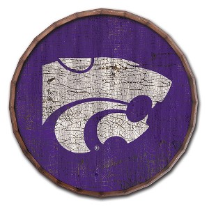 NCAA Kansas State Wildcats Cracked Color 24" Barrel Top - 1 of 3