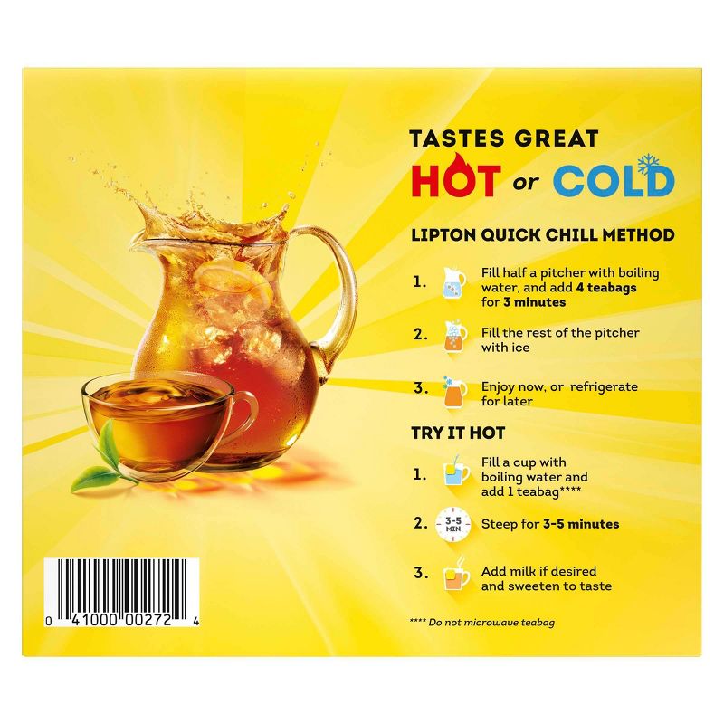 Lipton Decaffeinated Black Tea Bags - 75ct, 3 of 10