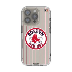 MLB Cooperstown East Teams Pinstripe Clear Cell Phone Case for Apple iPhone - 1 of 4