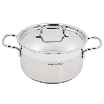 Korkmaz Droppa Quart High-End Stainless Steel Induction-Ready