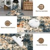 Washable Modern Abstract Area Rug Non Slip Backing Stain Resistant & Low Pile Carpet for Bedroom Living Room Dining Room Bedroom - 4 of 4