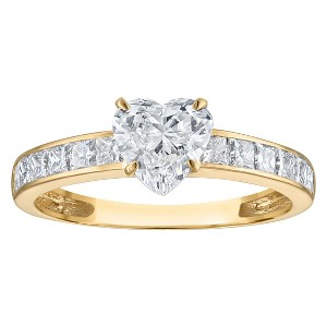 Naturalux 14K Gold 1.75 cttw Lab Grown Diamond Ring - 1 of 4