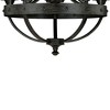Vaxcel Halifax 5 - Light Chandelier in  Aged Walnut - 4 of 4
