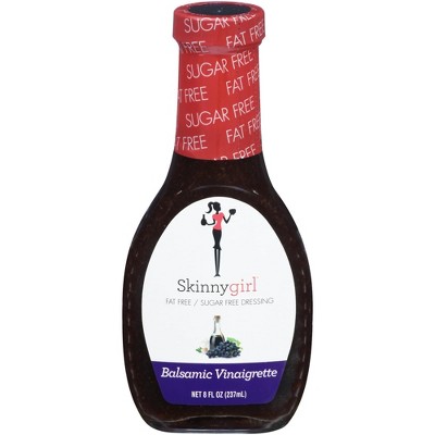 Skinnygirl Balsamic Vinaigrette Salad Dressing 8 fl. oz. Bottle (Pack of 4)