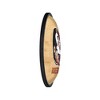 College Basketball Hardwood Design Oval Slimline Lighted Wall Sign - 3 of 4