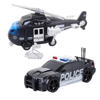 Dazmers Friction Powered Car Emergency Vehicle Toys