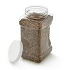 (2 pack) 4-Quart Clear Plastic Canister with White Twist-Top Lid (1 Each) 5.83" x 5.16" x 10.20" - 4 of 4