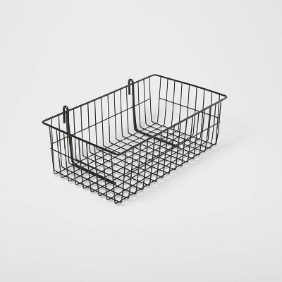 Wire Hanging Basket Black - Brightroom™