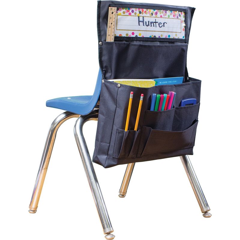 Teacher Created Resources® Black Chair Pocket, Pack of 2, 2 of 3