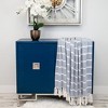 Parkland Collection,Transitional Stripe Rectangle Throw - 4 of 4