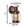 Norwell Lighting Seafarer 1 - Light Wall Light in  Bronze - 2 of 4