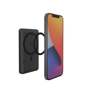 mophie 5000mAh Power Bank Snap + Juice Pack Mini Portable Magnetic Phone Charger - 1 of 4