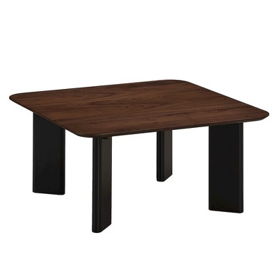 Omax Decor,Joss Square Shape Modern Wood Coffee Table