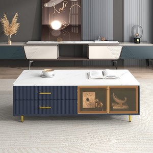 Modern Coffee Table, for Living Room, Multiple Color Schemes - 1 of 4