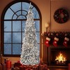 Hyleory 6 ft. Fully Decorated Pre-Lit Pop Up Artificial Christmas Tree with 150 LED Lights - 3 of 4