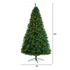 Nearly Natural 9-ft Northern Tip Artificial Christmas Tree with 650 Clear LED Lights and 1860 Bendable Branches - 2 of 4
