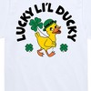 Boys' - Instant Message - St. Patrick's Day Lucky Lil Ducky Short Sleeve Graphic T-Shirt - 2 of 4