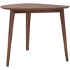 New Classic Furniture,Oscar Corner Table And 2 Wood Back Chairs In Brown - 3 of 4