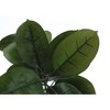 Monarch Specialties Artificial Plant 52 inch Tall Rubber Tree Indoor Faux Fake Floor Greenery Potted Real Touch Decorative Green Leaves Black Pot - 4 of 4