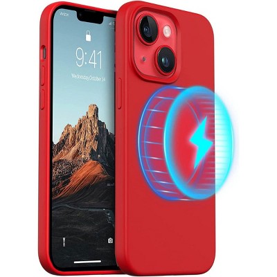 Entronix [Magnetic] Case Compatible with iPhone 15 Plus - Soft-Touch Liquid Silicone