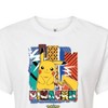 Women's - Pokémon - Summer Pattern Cropped Graphic T-Shirt - 2 of 4