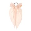 Unique Bargains Solid Bow Ribbon Hair Elastic Band 1 Pc - 4 of 4