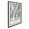 23" x 33" Sylvie New York City Modern Framed Canvas by Jake Goossen Black - Kate & Laurel All Things Decor - 2 of 4
