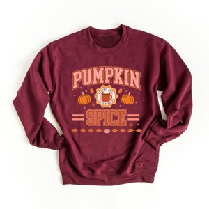 Simply Sage Market Pumpkin Spice Stripes Sweatshirt - 1 of 4