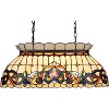 Chloe Lighting Serenity Victorian-Style 3-Light Dark Bronze Finish Island Pendant 28" Wide - 4 of 4
