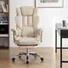 Big&Tall Ergonomic Office Chair,Office Chair With Lumbar Support, Footrest,Computer Chair With Outward Fixed Soft Armrests Swivel-Tanpinhause - 2 of 4