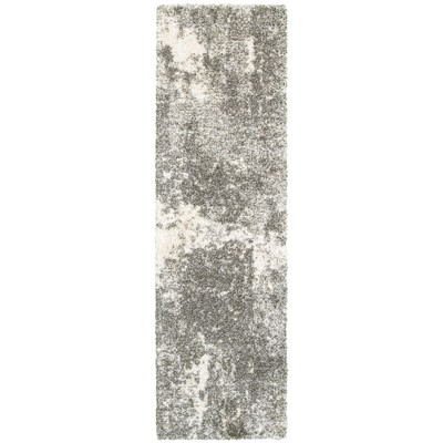 Oriental Weavers Henderson 5503H Grey/ Ivory Indoor Area Rug - 2'3" x 7'6"