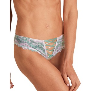 Adore Me Women's Sydnie Cheeky Panty XS / Bright White. - 1 of 3