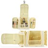 Unique Bargains Travel Makeup Bag Travel Toiletry Organizer Makeup Brush Holder Waterproof Oxford Cloth 1 Pc - 3 of 4