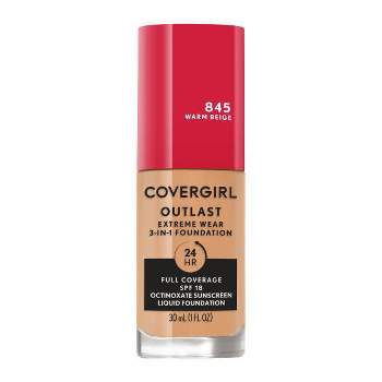 COVERGIRL Outlast Extreme Wear 3-in-1 Foundation with SPF 18 - 1 fl oz
