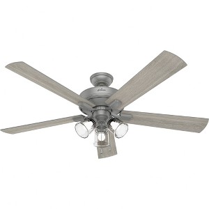 Hunter Fans Crestfield 3 - Light in  Matte Silver - 1 of 1