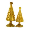 Cody Foster 8.0 Inch Mid-Century Modern Tree Straw Christmas Decorative Tree Set , Christmas Decor Christmas Vintage-Looking (2PC) - 3 of 4