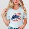Simply Sage Market Patriotic Fish Short Sleeve Tee - 2 of 4