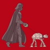 Mens Star Wars Darth Vader AT-AT Walking the Dog Lightweight Hoodie - 2 of 4