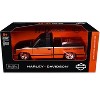 1993 Chevrolet 454 SS Pickup Truck "Harley Davidson" Black and Orange "H-D Custom" Series 1/24 Diecast Model Car by Maisto - 3 of 3