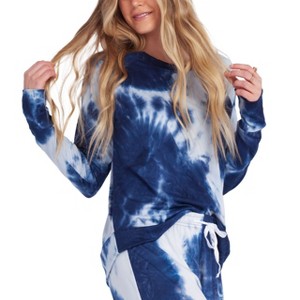 Hello Mello Women’s Tie Dye Lounge Top - 1 of 4