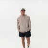 Burlebo Men's Long Sleeve Hoodie Sweatshirt - 3 of 4
