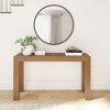 Plank+Beam 56" Modern Console Table, Solid Wood Narrow Entryway Table - 2 of 4