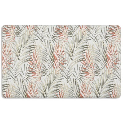 Tommy Bahama 30" x 18" Cook N Comfort Tropical Palm Kitchen Mat
