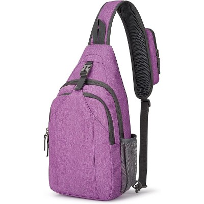 Everyday Carry Sling Bag with RFID Protection, Lightweight Anti-Theft Crossbody Backpack for Hiking, Travel