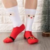 Santa Clause Face Socks- Large from the Sock Panda - Great for Christmas Time (Men's Sizes Adult Large) - 2 of 3