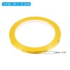 Unique Bargains Adhesive Versatile DIY Art Graphic Chart Thin Whiteboard Tape 5 Pcs - 2 of 4