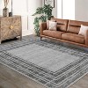 Coucheta Multiple Sizes and Colors Washable Runner - Low Pile Non-Slip Carpet for Hallway, Entryway & Kitchen, Stain Resistant Machine Washable Rug - 2 of 4