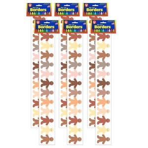 Hygloss® Multicultural Kids Mighty Brights™ Border, 36 Feet Per Pack, 6 Packs - 1 of 2